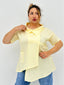 Blusa asimmetrica in cotone