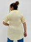 Blusa asimmetrica in cotone